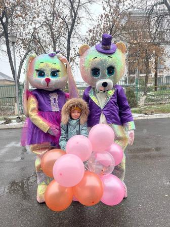 Мишка на выезд поздравление колонка