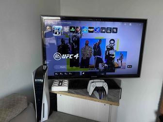 Продается PS5Slim 1Tb 6игр 2джостика с Телевизором