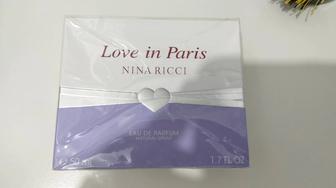 Продам парфюм. Новый Love in Paris. 50 мл