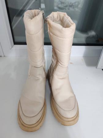 Продам детские сапожки зимние размер 35 натуральная кожа, мех овчина