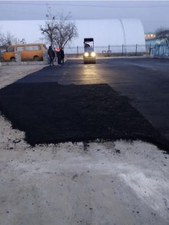 Укладка асфальта