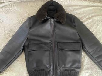 Дубленка кожанная