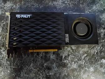 Видеокарта Palit GeForce GTX 660 Ti (2048MB GDDR5), отличное состояние