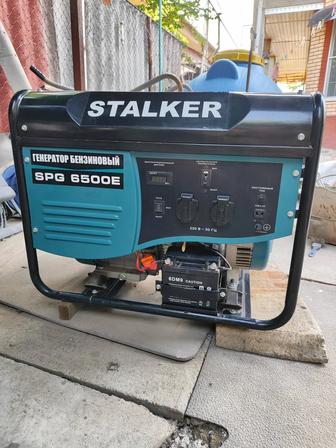 Продам бензогенератор ,,STALKER,, SPG-6500E 5,5квт.