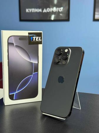 iPhone 16 pro 256 black titanium