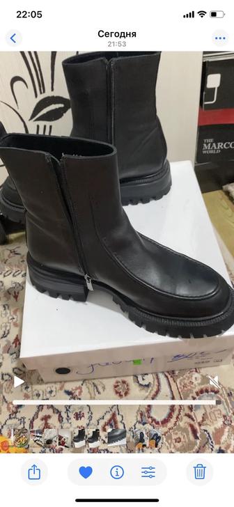 Зимние сапоги натуралка