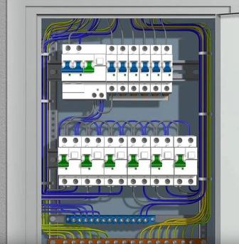Электромонтаж, полная замена электропроводки в квартире