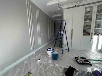 Профессиональная покраска стен и потолков . Отделка ремонт