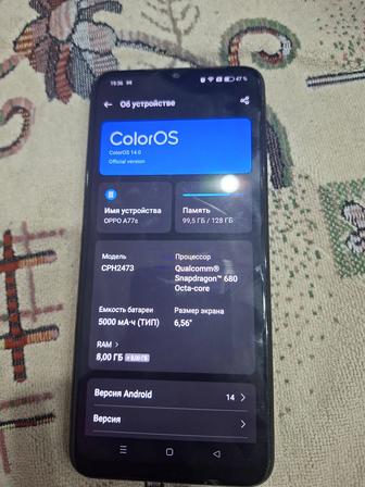 Продам смартфон oppo A77s