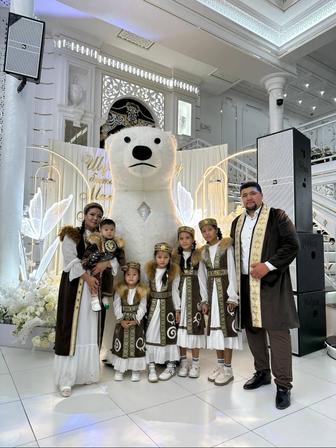 Аниматор Панда Зайка Белый Медведь Кот Сапага