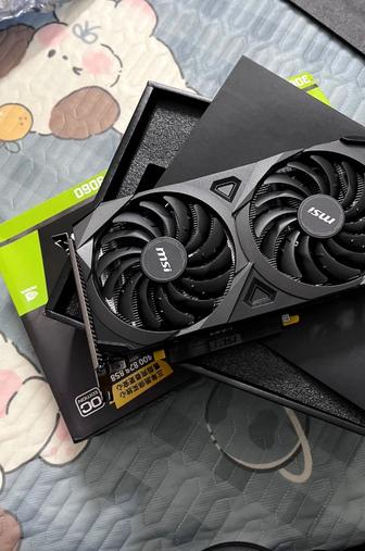 Видеокарта MSI GeForce RTX 3060 VENTUS 2X OC 12 ГБ