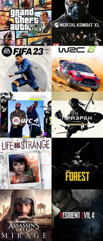 ПС4 PS4 Playstation 4 с 10 играми