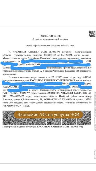 Снятие ареста/отмена ИН/ГРАФИК БВУ-МФО-КА