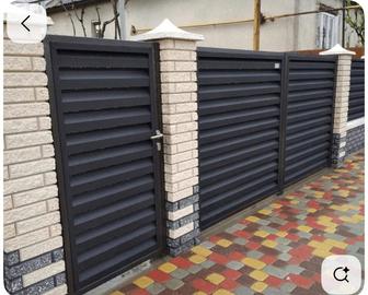 Заборы еврожалюзи