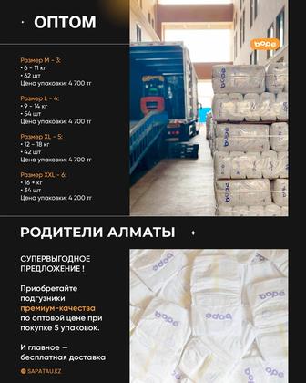 Родителям Алматы Приобретайте подгузники премиум-качества