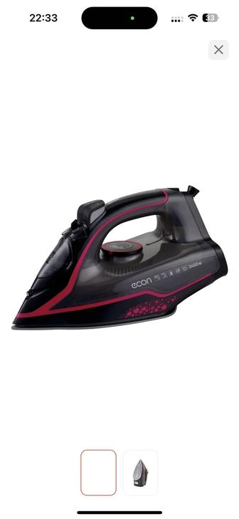 Продам срочно Утюг Econ ECO-BI2405 черный, розовый