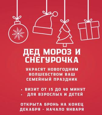 Дед Мороз и снегурочка