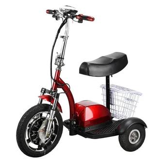 Электровелосипед трехколесный 48v 350w (max 500w), аккум. Li-ion 48v 12A/H.