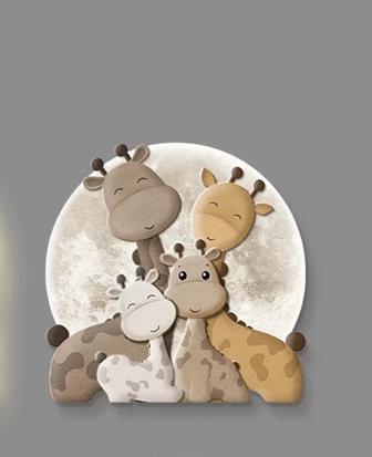 Картина жираф