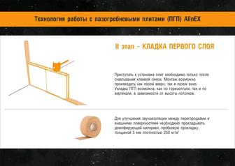 Пазогребневые гипсовые плиты (ПГП) для возведения перегородок