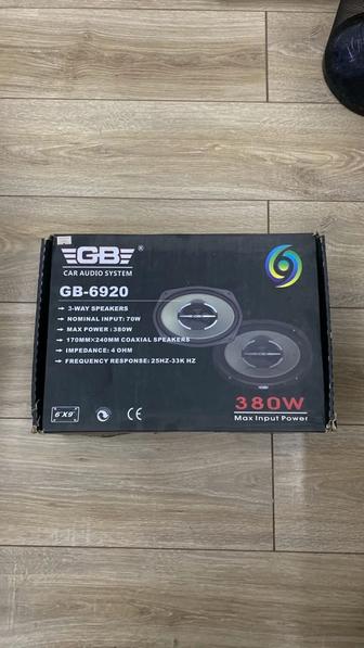 Продам новые колонки GB - 6920