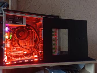 Системный блок, монитор клавиатура и мышь