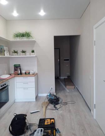 Закат , покраска помещений любой сложности.