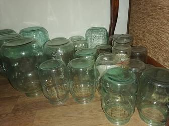Банки стеклянные разные