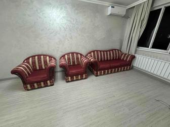 Диван с 2 креслами 30 тыс тг