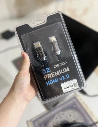 Новый HDMI кабель 2.0 для ТВ, PS5, ноутбука