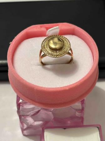 золото желтое 585 кольцо