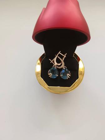 Продам золотые серьги 585 пробы