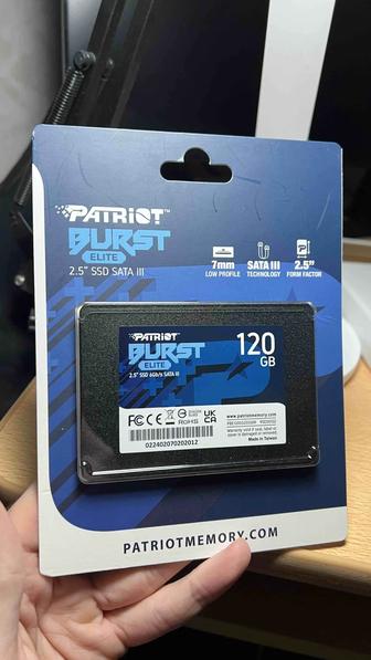 Продам новый SSD Patriot Sata 3, 120GB