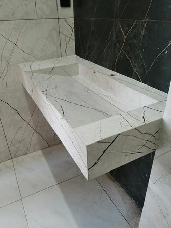 Раковина из керамогранита