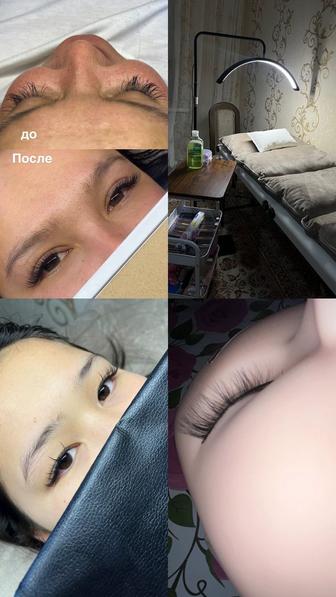 наращивание ресниц по низким ценам.Г. Астана 4000 тг.