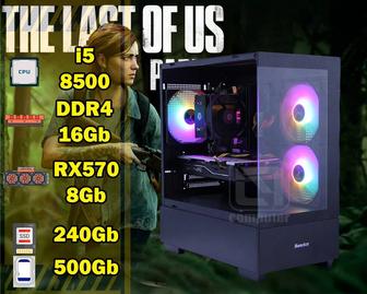i5 8500/ 16Gb HuntKey Компьютер Игровой компьютер для современных игр