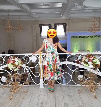 Продам яркое летнее платье