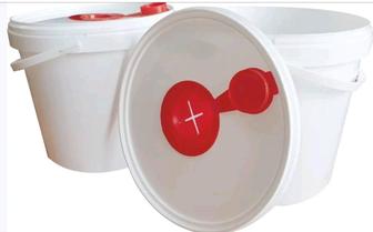 Ёмкость ведро и Салфетки для моющих средств