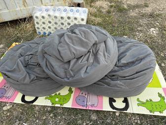 Пуфик мешок 3шт за 10000тг