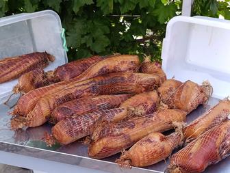 Копченое мясо.