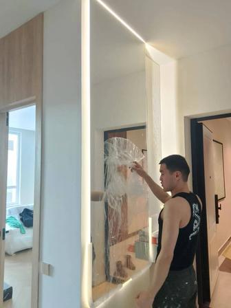 Установка зеркала