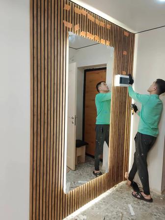 Установка зеркала