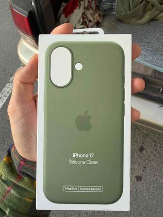 Оригинальный чехол iphone 17 зеленый
