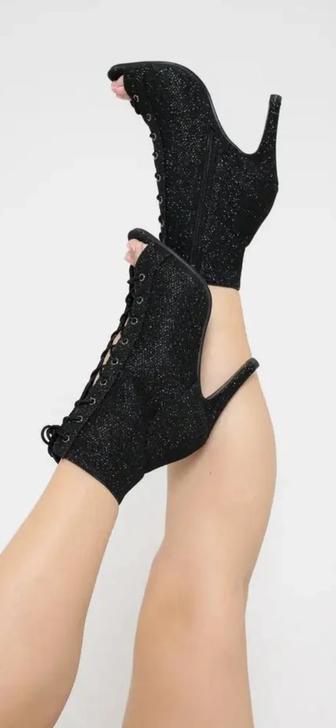 Туфли для танцев high heels, размер 38.