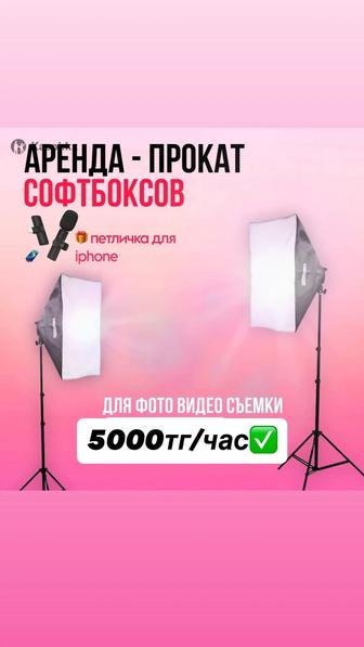 Аренда софтбокса