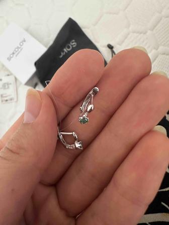Продам серьги детские
