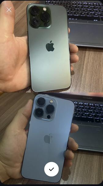 Apple 13 pro 128 зеленый и голубой цвет