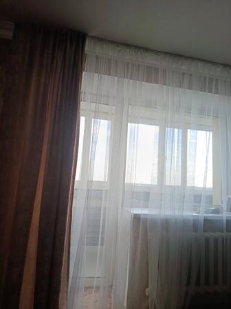 Тюль белого цвета 3.55 в длину и 2.55 в ширину