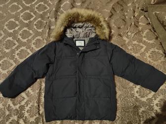 Пуховик zara на 7 лет