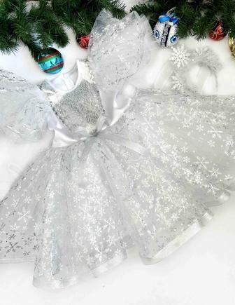 Новогодний костюм снежинка